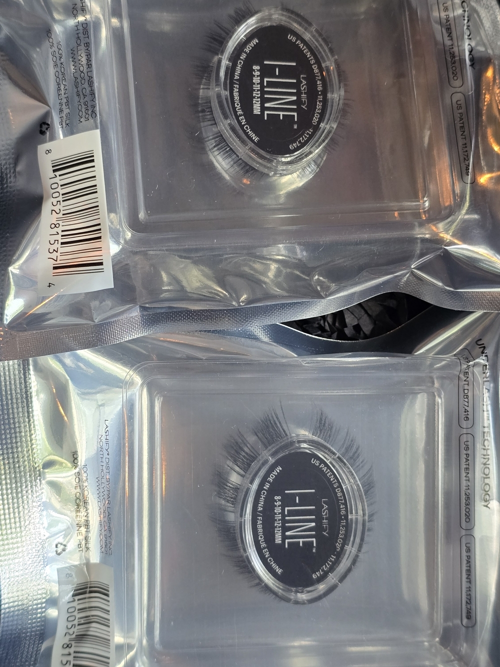 LASHIFY I-LINE 2 Sets - Pre Mapped Black NEW